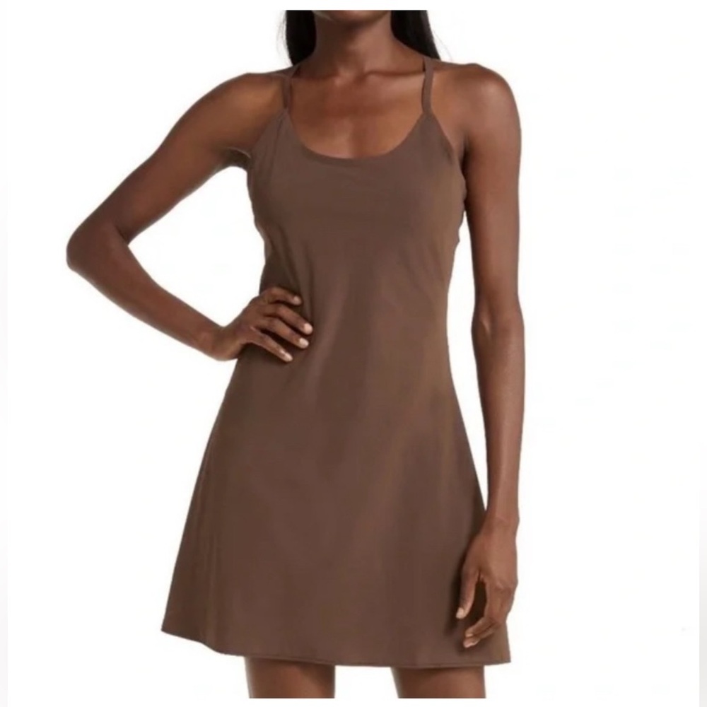 NWOT - Outdoor Voices The Exercise Dress in Chocolate
